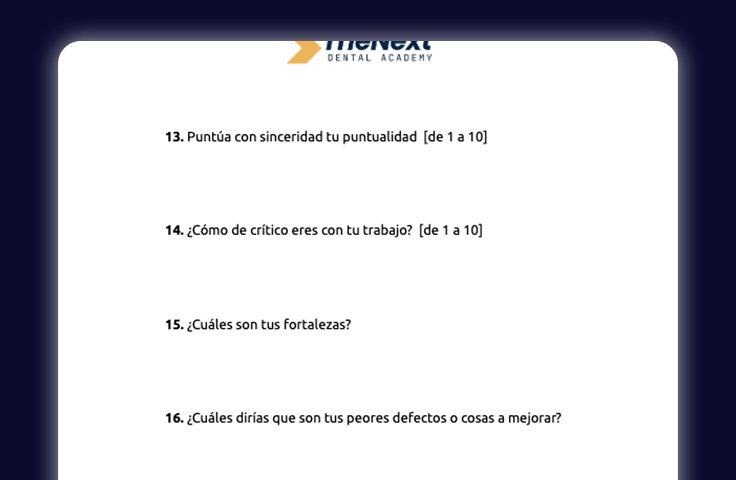 Entrevistas contratación a Doctores