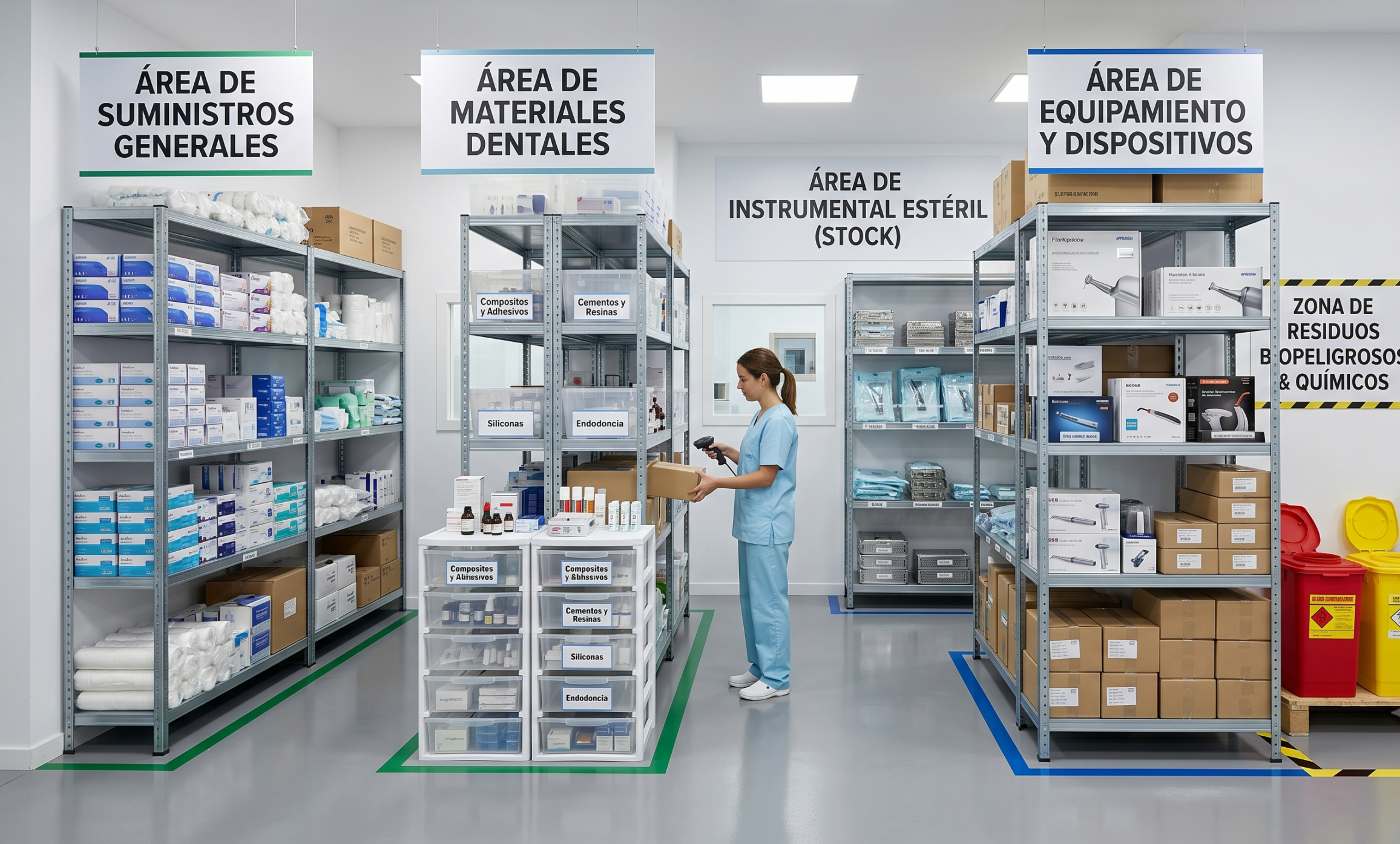 ¿Cómo gestionar el almacén de una clínica dental? Guía paso a paso