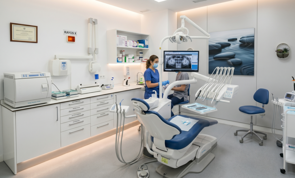 Equipamiento completo para comenzar a operar como una clínica dental en España.